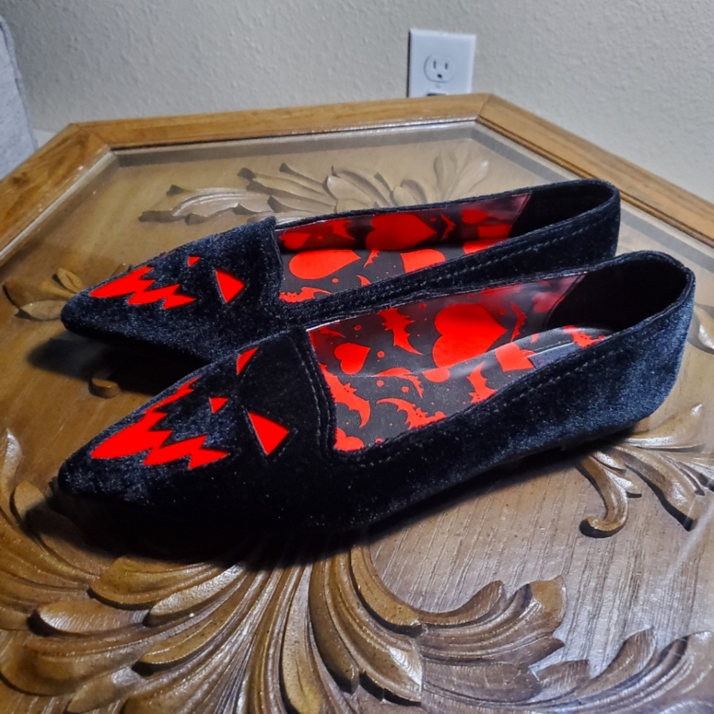 Strange Cvlt Pumpkin Halloween Flats
